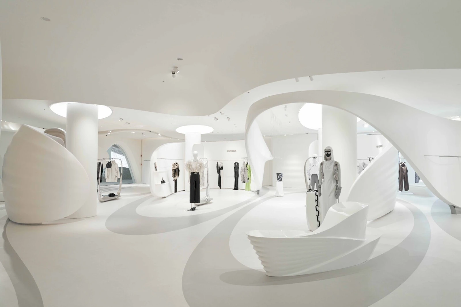Zaha Hadid architects unveils Marisfrolg showroom Zaha Hadid architects unveils Marisfrolg showroom